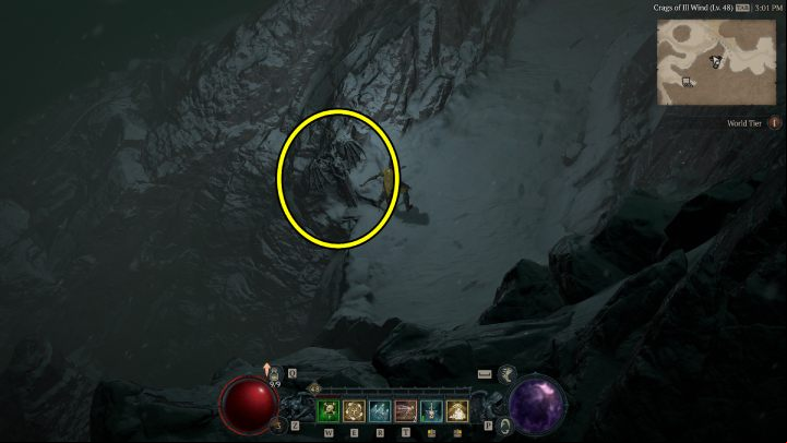 Altar #11 is east of Menestad, near the age to the Frigid Expanse region - Diablo 4: Altars of Lilith map - Fractured Peaks - Altars of Lilith - Diablo 4 Guide