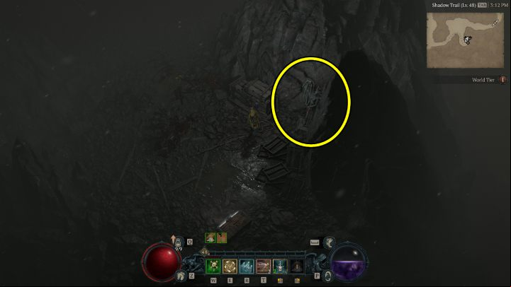 Altar #21 is south of Margrave - Diablo 4: Altars of Lilith map - Fractured Peaks - Altars of Lilith - Diablo 4 Guide