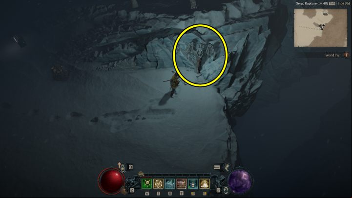 Altar #27 is in the eastern part of this region - Diablo 4: Altars of Lilith map - Fractured Peaks - Altars of Lilith - Diablo 4 Guide