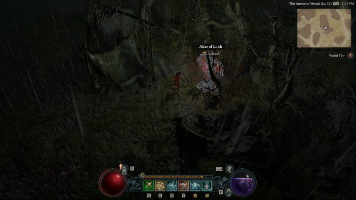 Altar #32 can be found in the abandoned camp right after you leave the narrow road from the Westering Lowlands - Diablo 4: Altars of Lilith - Scosglen - Altars of Lilith - Diablo 4 Guide