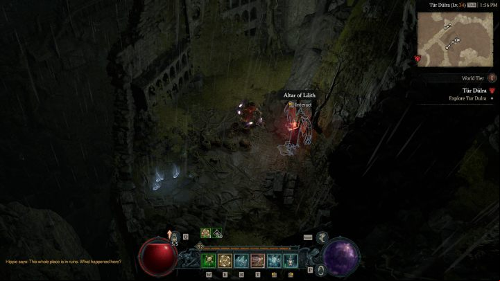 Altar #29 is easy to miss, as you have to jump over the precipice from the main road leading to the center of the Tur Durla Stronghold - Diablo 4: Altars of Lilith - Scosglen - Altars of Lilith - Diablo 4 Guide