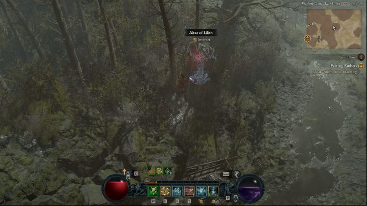 Altar #22 can be found near the event and the Penitent Cairns dungeon - Diablo 4: Altars of Lilith - Scosglen - Altars of Lilith - Diablo 4 Guide