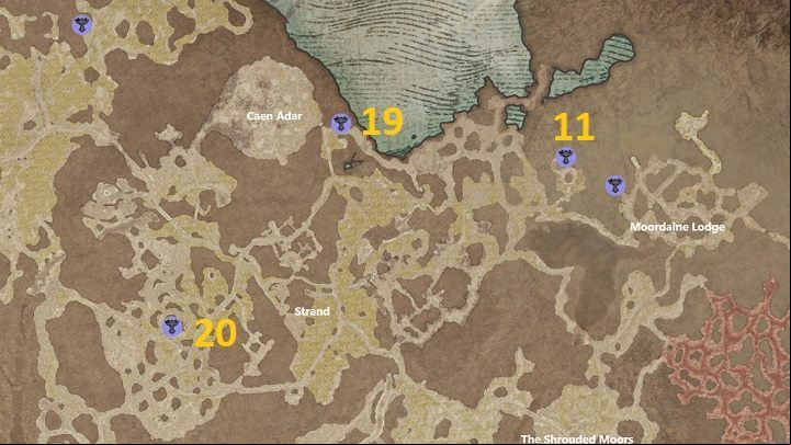 There are 3 Altars to discover in the Wailing Hills area - Diablo 4: Altars of Lilith - Scosglen - Altars of Lilith - Diablo 4 Guide