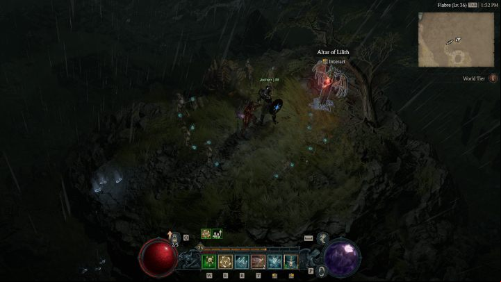 To reach Altar #11, you have to climb the hill - Diablo 4: Altars of Lilith - Scosglen - Altars of Lilith - Diablo 4 Guide