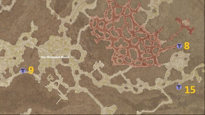 There are 3 Altars in The Shrouded Moors area - Diablo 4: Altars of Lilith - Scosglen - Altars of Lilith - Diablo 4 Guide