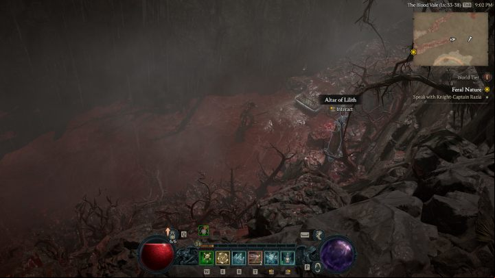 Altar #8 is in the red part of the map, at the end of a long dead end - Diablo 4: Altars of Lilith - Scosglen - Altars of Lilith - Diablo 4 Guide