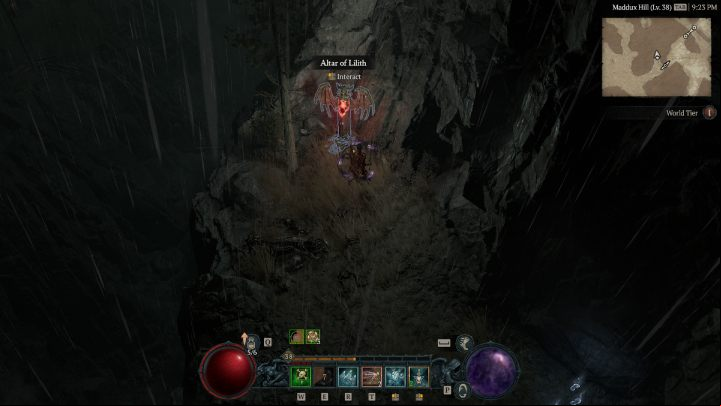 Altar #5 is located near the road leading to the Fractured Peaks - Diablo 4: Altars of Lilith - Scosglen - Altars of Lilith - Diablo 4 Guide