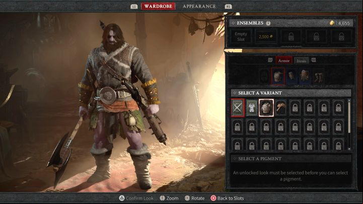 Transmog allows you to change the appearance of the hero's clothes and weapons while maintaining the statistics , i - Diablo 4: How does salvage work? - Equipment - Diablo 4 Guide