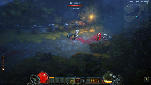 You will begin the game on the Road Next to the Cliff - The Fallen Star - Quests - Diablo III Game Guide