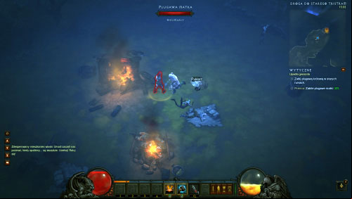 The area is swarming with the Risen, Quill Fiends and Walking Corpses (dont forget that you must also kill Crawling Torsos once theyre defeated) - The Fallen Star - Quests - Diablo III Game Guide