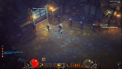 Exit the cellar and return to the gate youve probably noticed earlier on when you were following the blacksmith - A Shattered Crown - Quests - Diablo III Game Guide