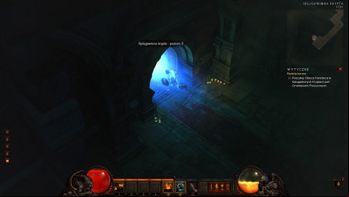 Go back to the Defiled Crypt with the ageway leading to level two and choose it - A Shattered Crown - Quests - Diablo III Game Guide