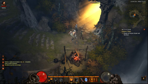 Keep moving forward until youve reached Wortham Bluffs - Trailing the Coven - Quests - Diablo III Game Guide