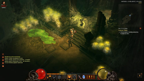 Once youre inside the Chamber of Queen Araneae head forward and youll notice a trapped woman - Trailing the Coven - Quests - Diablo III Game Guide