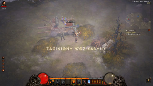 Your primary objective at the moment is to locate Karynas Lost Cart - Trailing the Coven - Quests - Diablo III Game Guide
