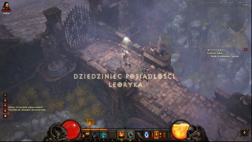 Once youve used the ageway mentioned above youll find yourself in Leorics Hunting Grounds - Trailing the Coven - Quests - Diablo III Game Guide