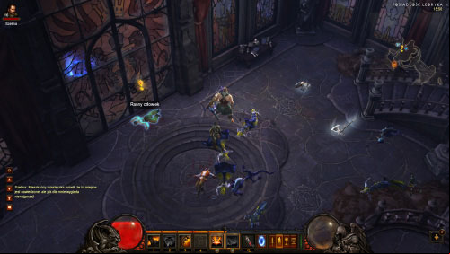 This quest starts of course inside the Leorics Manor - The Imprisoned Angel - Quests - Diablo III Game Guide