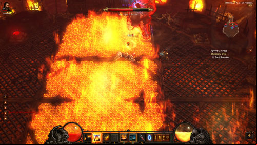 The location where the duel takes place is divided into several parts and youll also have to watch out for the flames - The Imprisoned Angel - Quests - Diablo III Game Guide
