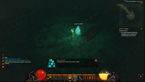 There are three Crypts underneath the Cemetery of the Forsaken and you may encounter a ghost of Lady Dunhyld in one them - Matriarchs Bones - Events - Diablo III Game Guide