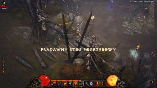 This event may be started while exploring the Southern Highlands and to be more specific by finding a small village with an ancient funeral stack - Revenge of Gharbad - Events - Diablo III Game Guide
