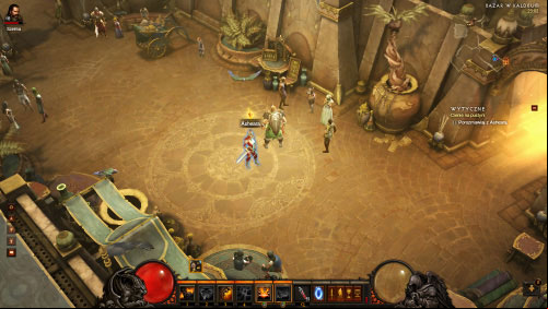 Keep going until youve reached the Caldeum Bazaar - Shadows in the Desert - Quests - Diablo III Game Guide