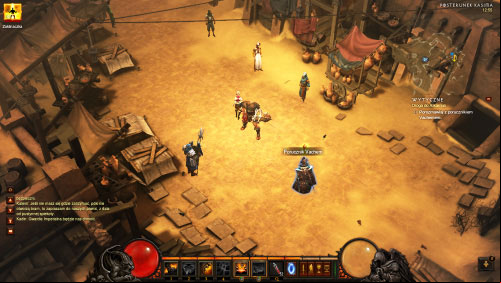 You shouldnt have problems locating Lieutenant Vachem and you must talk to him - The Road to Alcarnus - Quests - Diablo III Game Guide
