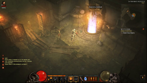 Emperor Hakan II will open a gate, allowing you to use a new hatch and to travel to the Ruined Cistern - Betrayer of the Horadrim - Quests - Diablo III Game Guide