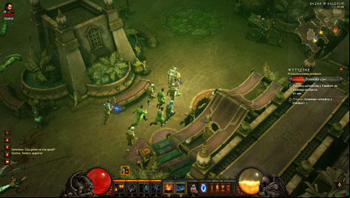 Once youve rescued the first group of refugees go to your left and choose a previously unaccessible ageway - The Scouring of Caldeum - Quests - Diablo III Game Guide