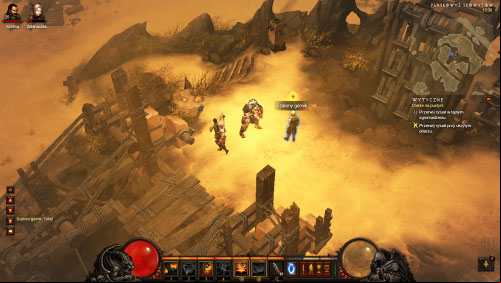 You may encounter a Crazy Miner while exploring the Howling Plateau and you must talk to him - A Miners Gold - Events - Diablo III Game Guide