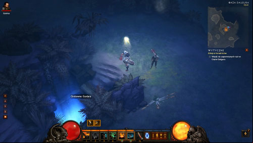 Interacting with the lever will drain the water and it will allow you to enter Sandars Tomb - Sandars Treasure - Events - Diablo III Game Guide