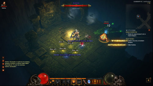 Sandar will appear and immediately attack you - Sandars Treasure - Events - Diablo III Game Guide