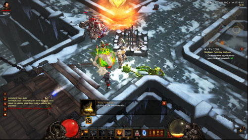 Be careful, because youre going to be attacked by Demon Troopers here - The Siege of Bastions Keep - Quests - Diablo III Game Guide