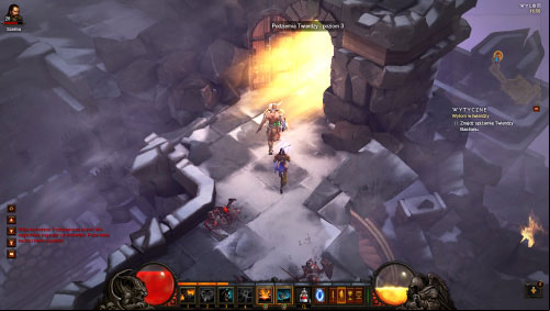 Continue moving forward - The Breached Keep - Quests - Diablo III Game Guide