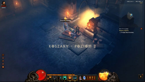 Once youve reached the second level of the barracks you should almost immediately encounter a Stronghold Guardian and you must talk to him - Blood Ties - Events - Diablo III Game Guide
