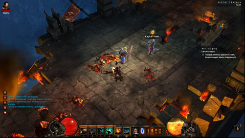 You may encounter Captain Haile while exploring the Rakkis Crossing and you must talk to him to activate this event - Blaze of Glory - Events - Diablo III Game Guide
