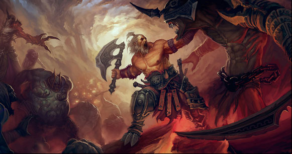 Barbarian is the Blizzards vision of Hulk - Characteristics | Barbarian - Barbarian - Diablo III Game Guide