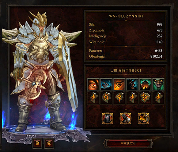 Ive been using this character build with good results until reaching Act III on the Hell difficulty level - Build example | Barbarian - Barbarian - Diablo III Game Guide