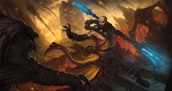 The Monk is a spiritual warrior, who is well acquainted with martial arts - Monk | Example builds - Example builds - Diablo III: Reaper of Souls Game Guide