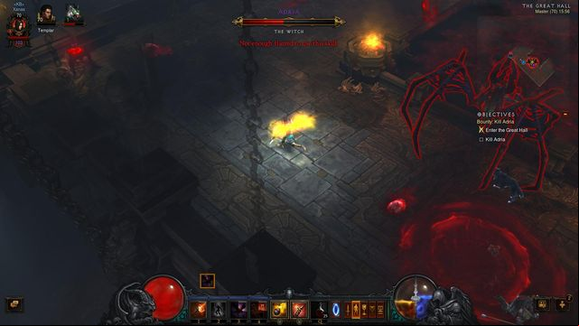 Adria is Diablos servant, who is obsessed with freeing him from the stone of souls - Adria | Boss battles - Boss battles - Diablo III: Reaper of Souls Game Guide