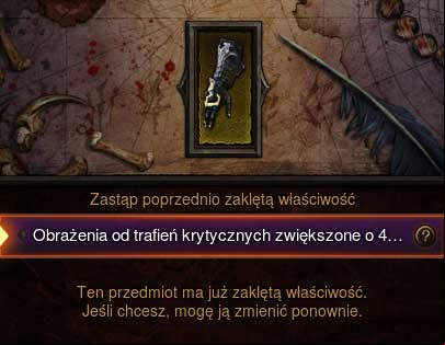 This object has already been enchanted, so that only one option is available to change. - Mystic | Crafting - Crafting - Diablo III: Reaper of Souls Game Guide