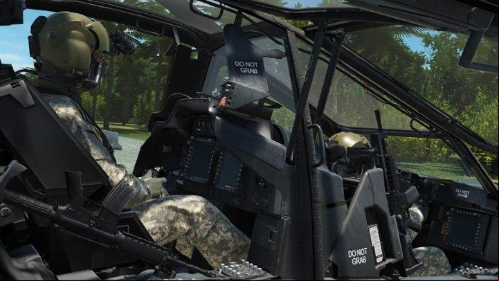 The AH-64D Apache attack helicopter has a two-seater tandem cabin - DCS AH-64D Apache: Pilot/G Cockpits and Controls - Basics - DCS AH-64 Apache Guide