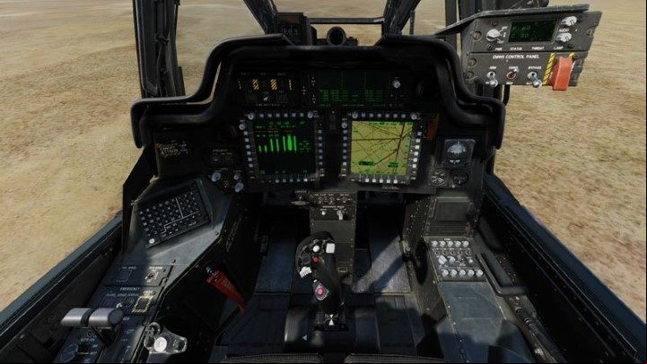 The pilot's cockpit is the main place where the helicopter's flight systems are operated - DCS AH-64D Apache: Pilot/G Cockpits and Controls - Basics - DCS AH-64 Apache Guide