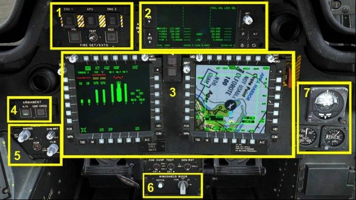 1 - DCS AH-64D Apache: Pilot/G Cockpits and Controls - Basics - DCS AH-64 Apache Guide
