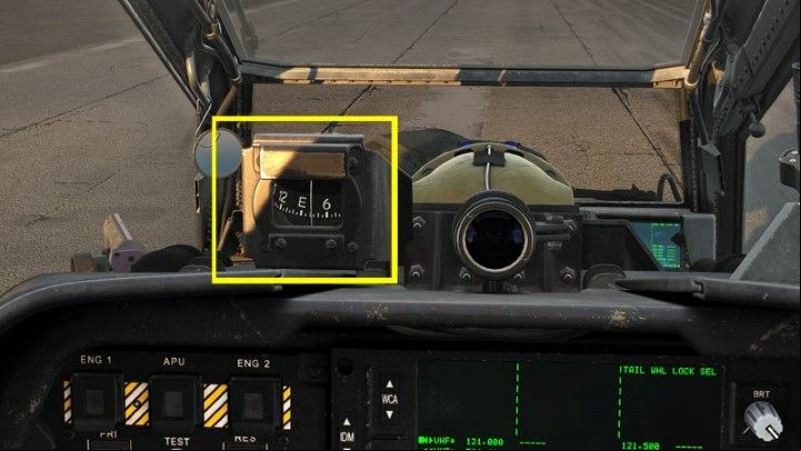 There is also a spare com at the top - DCS AH-64D Apache: Pilot/G Cockpits and Controls - Basics - DCS AH-64 Apache Guide