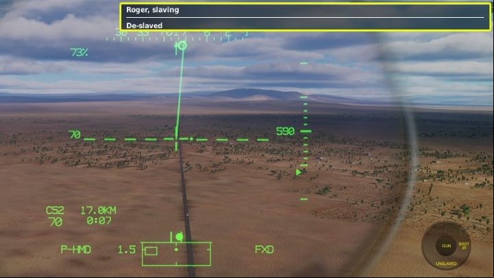 In single-player mode you can experience such a cooperation using George AI Helper as G - DCS AH-64D Apache: Sight Source and Acquisition Source - Systems and Sensors - DCS AH-64 Apache Guide