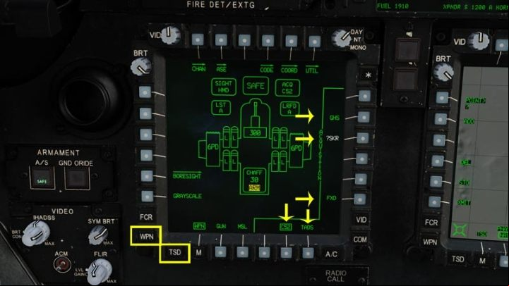 Select one of the sources from the available options - TADS - Target Acquisition and Designation Sight - Systems and Sensors - DCS AH-64 Apache Guide
