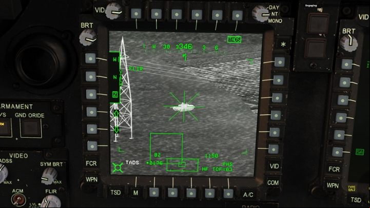 The screen will show G who is seeking and locking targets - TADS - Target Acquisition and Designation Sight - Systems and Sensors - DCS AH-64 Apache Guide