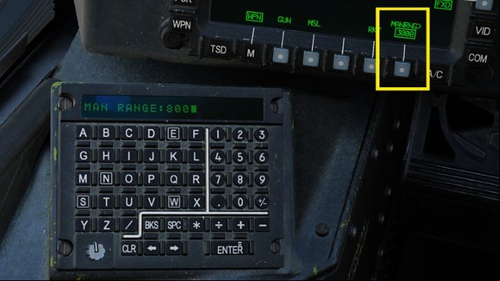 At the G seat, the default Chain Gun calibration is 3000 meters - DCS AH-64D Apache: M230 30mm Chain Gun AWS - Weapons Employment - DCS AH-64 Apache Guide