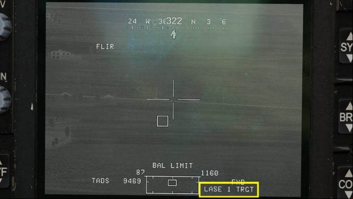 The pilot should now properly position the helicopter so that nothing interferes with the laser beam - DCS AH-64D Apache: AGM-114K Hellfire II Missile - Weapons Employment - DCS AH-64 Apache Guide