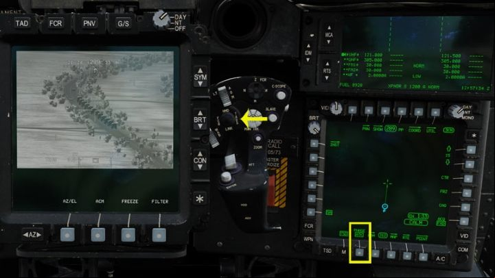 Press the "2" key to move to the G's seat - DCS AH-64D Apache: 2.75 Unguided Rockets Hydra-70 - Weapons Employment - DCS AH-64 Apache Guide